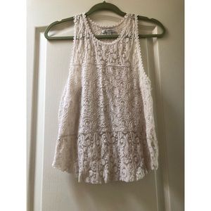 Lace American Eagle Tank